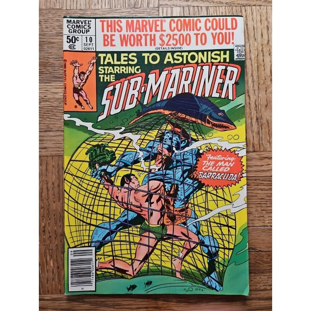 Sub-Mariner #10 Marvel Comics September 1980